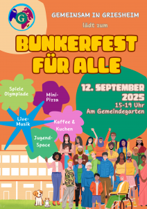 Bunkerfest für Alle 2025 @ Wiese vor dem ehem. Hochbunker
